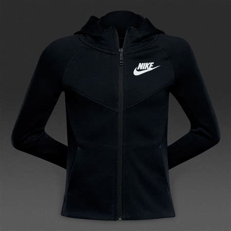 Nike Girls Sportswear Tech Fleece Hoodie Blackblack