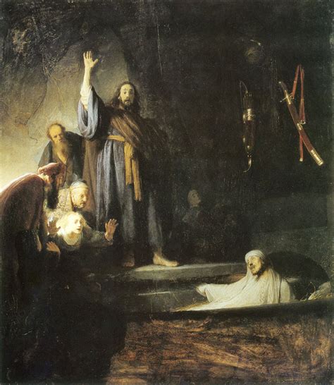 Rembrandt The Raising Of Lazarus