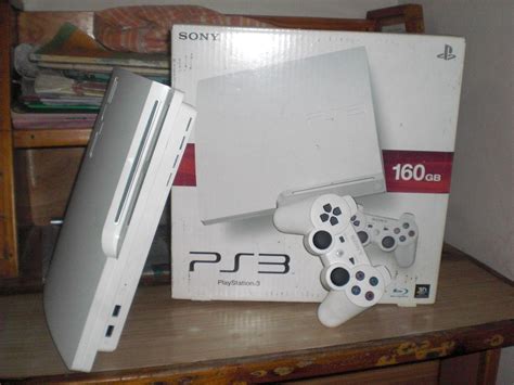 160gb Playstation 3 White Limited Edition Clickbd