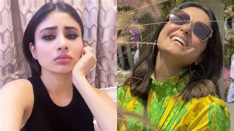 Mouni Roy And Hina Khan Are Queens Of Sensuality And These Posts Are Proof Iwmbuzz