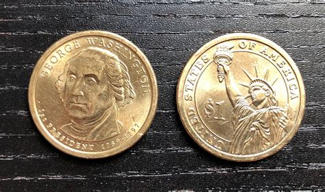 George Washington 1st President 1789 1797 Dollar Coin Etsy
