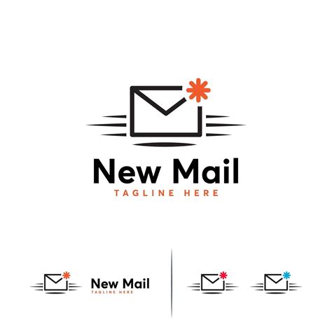 New Mail Logo Designs Template Message Logo Symbol 2064643 Vector Art