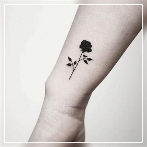 33 Tiny Rose Tattoo Ideas Tattoo Small Rose Tattoo Black Rose Tattoos Black Flowers Tattoo