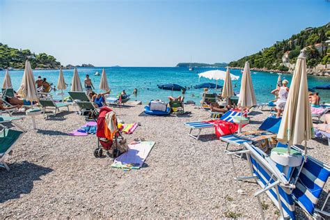 Lapad Bay Beach Croatia Gems