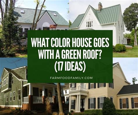 What Color House Goes With Green Roof Exterior House Colors Exterior