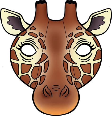 It has a wonderful patterned skin that somewhat resembles a burned off pop corn. Giraffe Face Template - ClipArt Best