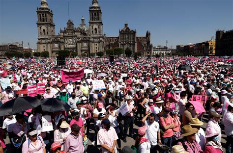 La Marcha Del Ine Una Cr Nica Del Reclamo Que Llen El Z Calo