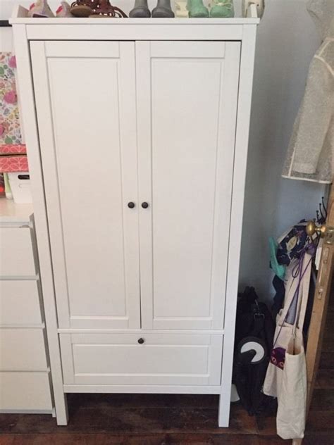 The mirror door can be placed on the left side, right side or in the middle. Children kids wardrobe - white - Clean and as new - IKEA ...