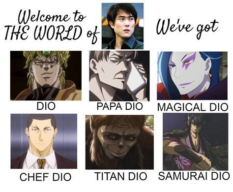 Dio Sama Had Done A Great Job At Voice Acting Takehito Koyasu Animemes