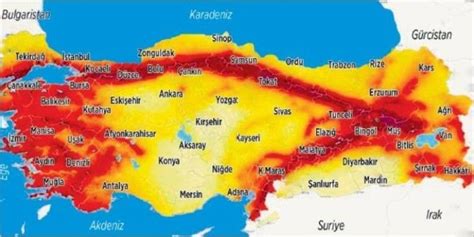 Afet ve acil durum yönetimi başkanlığıtürkiye deprem tehlike haritaları. Deprem Risk Haritası ve Erzincan | Sivrihisar Kültür ve ...