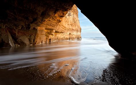 Beach Cave Wallpaper 2560x1600 29169