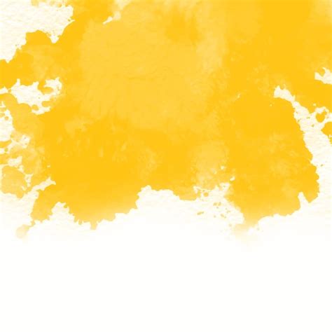 Premium Vector Abstract Yellow Watercolor Texture New Background