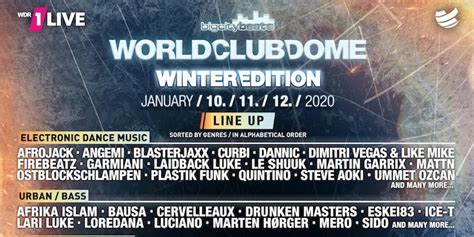 Bigcitybeats World Club Dome Winter Edition Announces Genre Lineup