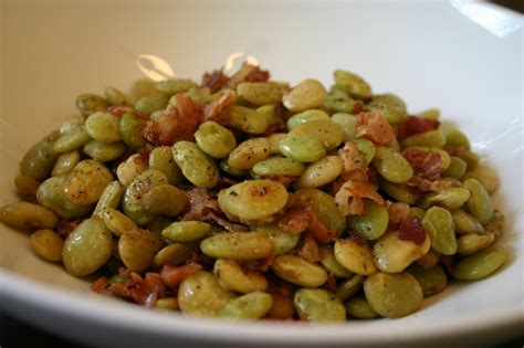 Lima Bean Recipe Baby Limas And Pancetta Across The Kitchen Table