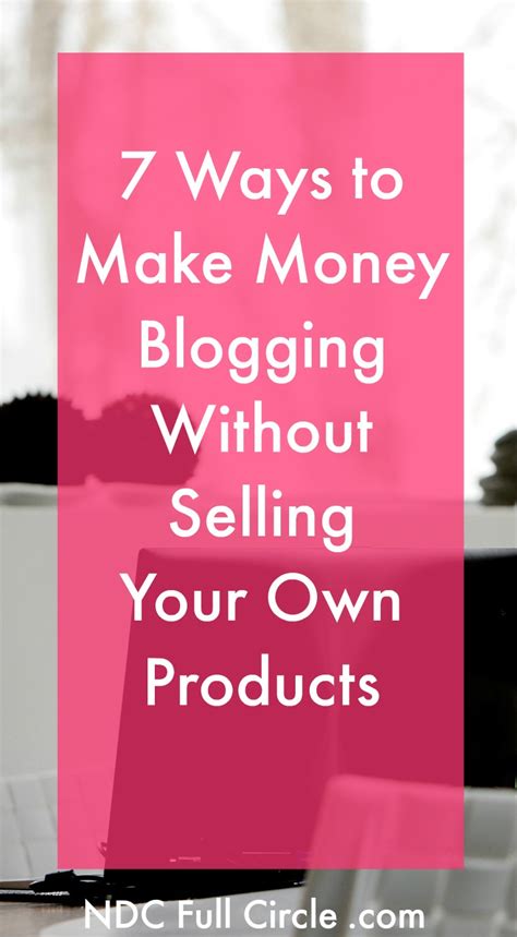 Now, this is the most important factor that can actually help you to make money without selling on amazon. 7 Ways to Make Money Blogging Without Selling Products ...
