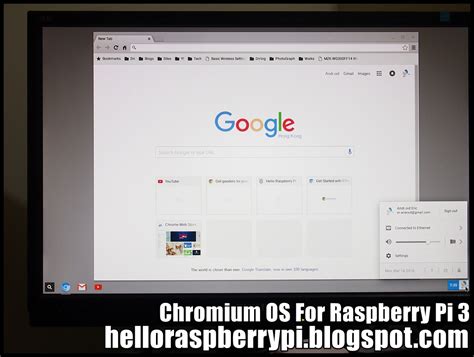 Hello Raspberry Pi Install And Run Chromium Os For Raspberry Pi 3