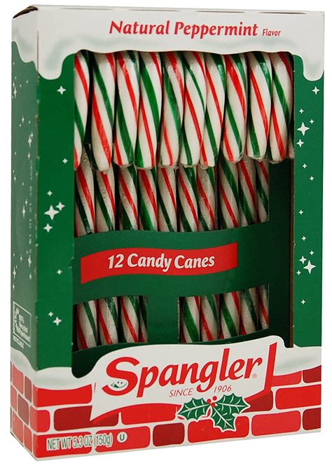 Spangler Candy Canes Peppermint 12 Count Box Pack Of 44