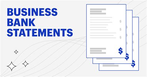 Business Bank Statements A Guide For Business Owners Bank Statement