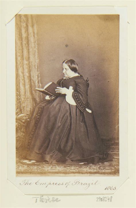 Imperatriz Dona Tereza Cristina do Brasil em 1865 | Brasil império, Império brasileiro, Brasil 