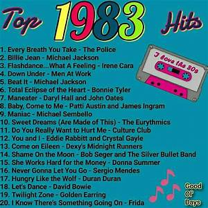 Top Songs Of 1983 80s Songs Music Hits Music Memories