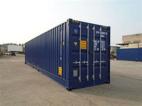 40ft High Cube Open Side Container Hacon Containers