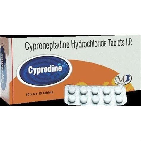 Cyproheptadine Tablet At Best Price In India