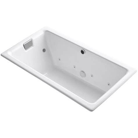 Whirlpool tubs are becoming increasingly popular in homes as they offer a much easier and more affordable way to relax in the comfort of your own bathroom. KOHLER Tea-for-Two 5.5 ft. Effervescence Whirlpool and Air ...