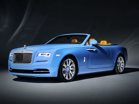 Rolls Royce Dawn Cabriolet Comes In Beautiful Bespoke Blue