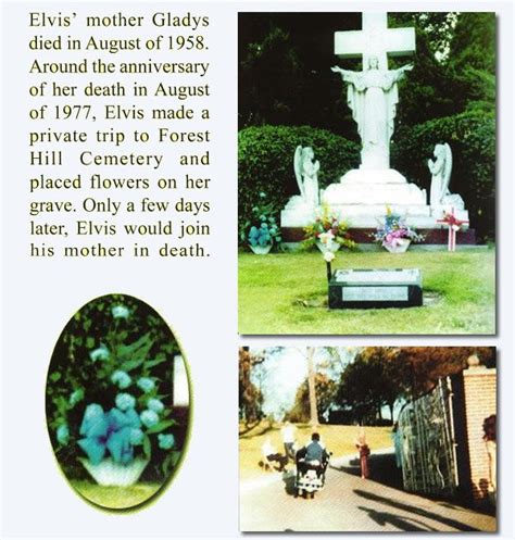 Gladys presley holds great compassion and seeks to be of service to others. 1000+ images about Elvis's funeral on Pinterest | Mothers ...