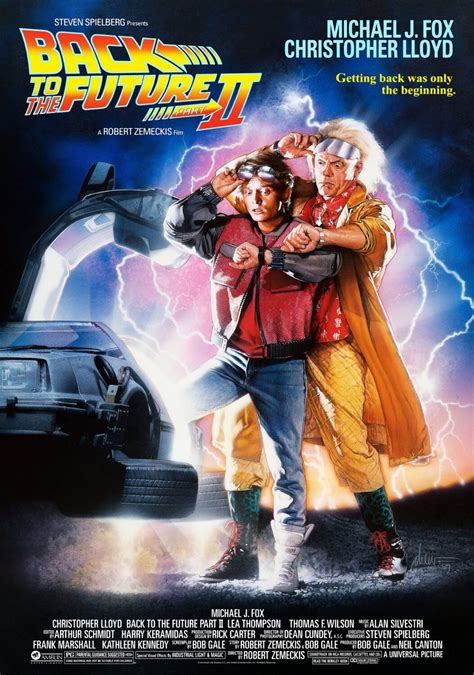 Back To The Future Movie Poster Classic 80s Vintage Poster