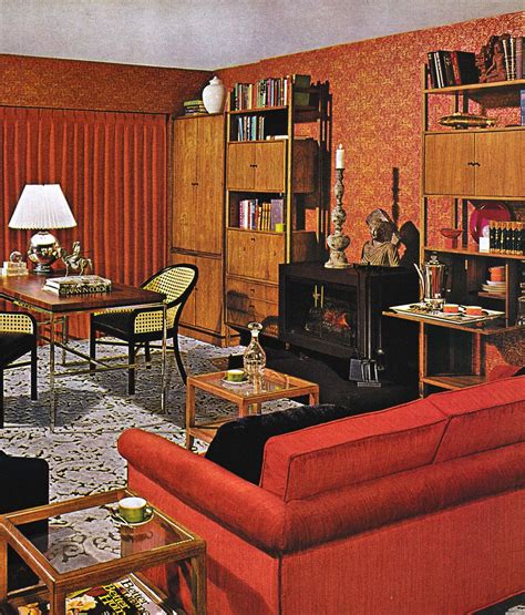 Retro 70s Living Room
