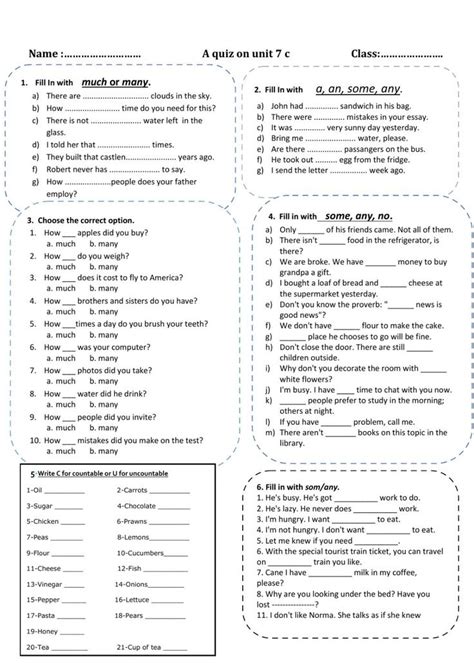 A Printable Worksheet For Reading The Words And Numbers In English Or
