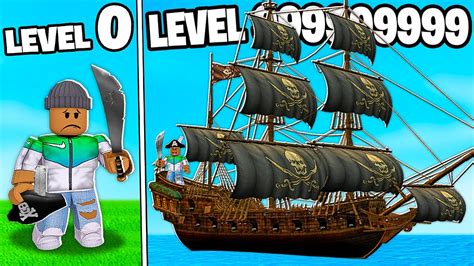 I Built A Level 999999999 Roblox Pirate Tycoon Youtube