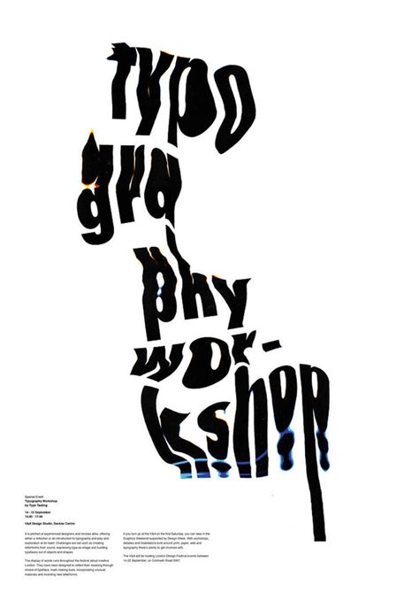 Experimental Typography Graphic Design Typography Poster Graphic
