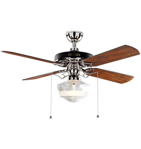 Outdoor 3 light ceiling fan bowl light kit by winston porter 101 99 166 60 free shipping sale 1 light universal ceiling fan schoolhouse light kit by westinghouse lighting 7784600 led schoolhouse indoor outdoor energy star ceiling fan light kit oil rubbed bronze finish with white opal glass 4 2 out. Heron Ceiling Fan with Ogee Schoolhouse Single Stripe ...