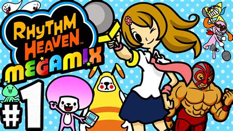 Rhythm Heaven Megamix 3ds Gameplay Walkthrough Part 1 New Best Collection Nintendo Hd English
