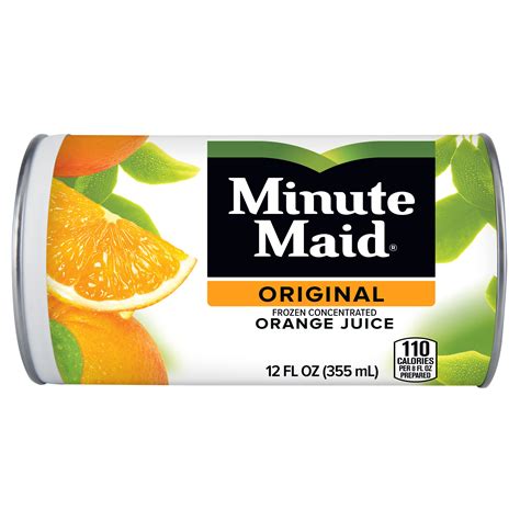 Minute Maid Premium Frozen Original 100 Orange Juice Shop Juice