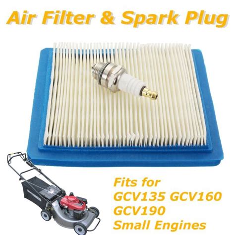 Air Filter Spark Plug Service Kit For Various Honda Izy Hrx Lawn Mower Gcv Ebay