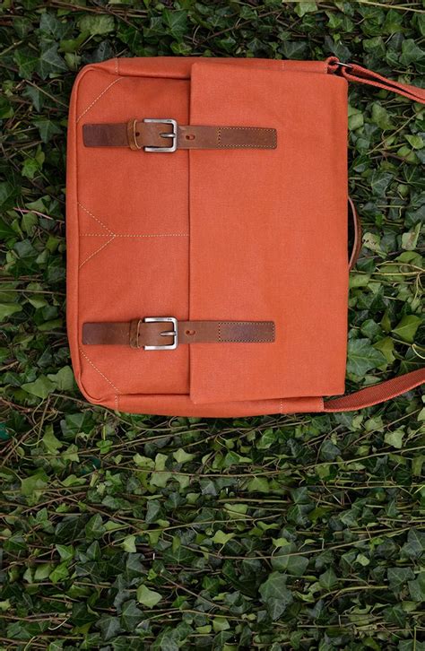 Brick And Ivy Ben Satchel In Orange With Ivy Board By Mcqueens Flowers Bags Satchel Hobo