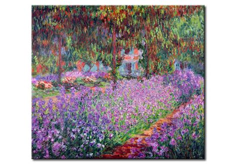 Art Reproduction The Artist S Garden At Giverny Claude Monet Reproductions