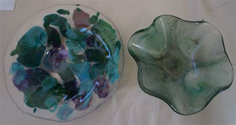 New Pot Melt And Tie Dye Bowls From Amusinglass In Sedona Az Glass Art Handmade Design Art Pieces