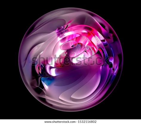 3d Render Abstract Art Glass Sphere Stock Illustration 1532116802 Shutterstock