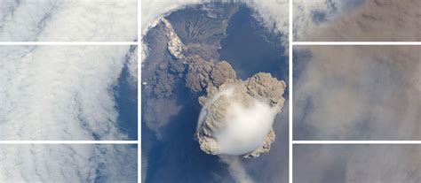 Volcanic Eruptions Seen From Space