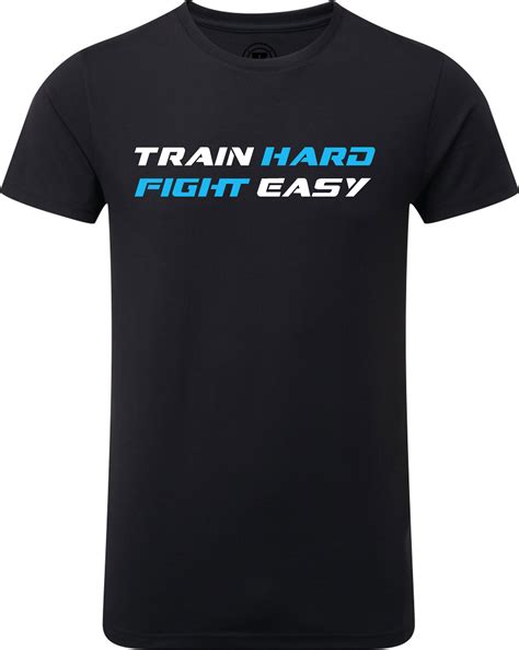 Train Hard T Shirt Kinder Blau 142 152 P60875m19