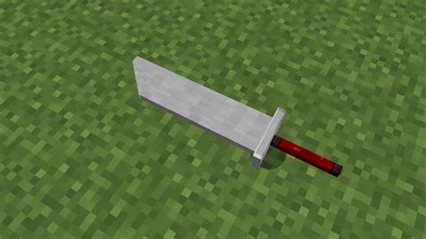 Buster Sword Minecraft Texture Pack