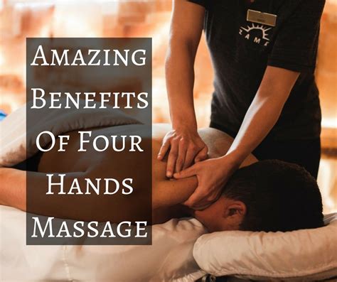 We Are One Of The Expertise Centers For Four Hands Massage In Dubai This Massage Performed By