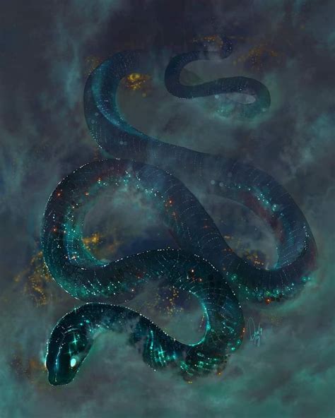 Serpent Snake Art Snake Monster Dragon Art