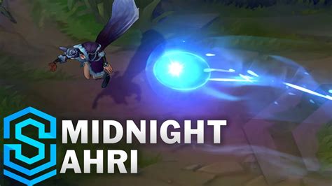 Midnight Ahri 2020 Skin Spotlight League Of Legends Youtube