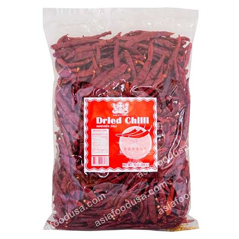 Lc Dried Whole Red Chili Small Asia Food Usa
