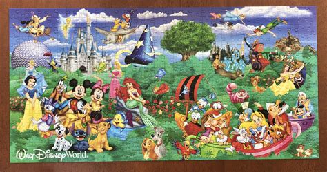 Just Finished This Beautiful Disney 500 Pieces Puzzle Rdisney